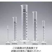 ニッコー・ハンセン ケミカルメスシリンダー 200mL 3001-06 1セット(4個) 30-0106-55