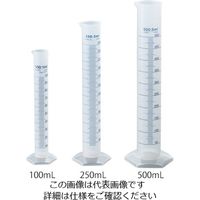 アズワン PPメスシリンダー 50mL PPM50 1セット(9個) 3-522-03（直送品）