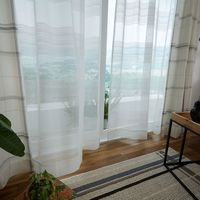 スミノエ コルネ セミオーダー レースカーテン フルーヴ 2500×990mm ナチュラルホワイト １セット(2枚入)（直送品）