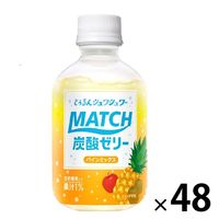 大塚食品 Match（マッチ）パインミックス 260g 炭酸ゼリー ビタミン ミネラル 1セット（48本）