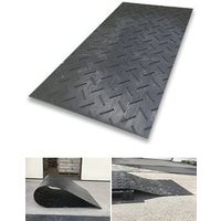 ウッドプラスチックテクノロジー 合成ゴムマット フィットくん厚型 黒 3x6 1枚入り FW36 1個（直送品）