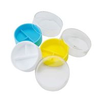 堀内製作所 シリコン三割シャーレ イエロー S-07 1個 7-9587-02（直送品）