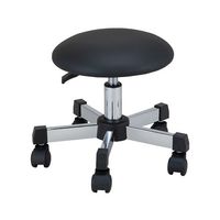 アズワン ラウンドミニスツール ブラック RMS-Black 1個 7-9962-01（直送品）