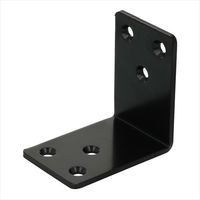 八幡ねじ 巾広金折 (黒)3.2×40×60 091930 1セット(10個入)（直送品）