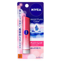 ニベア ナチュラル カラーリップ ブライトアップ チェリーレッド 3.5g SPF20・PA++ 花王