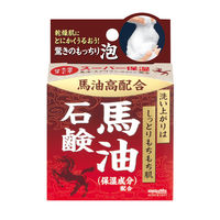 明色化粧品 うるおい泡美人 馬油石鹸 80g