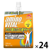 味の素 アミノバイタル ゼリー ドリンク リフレッシュチャージ アミノ酸 bcaa ビタミン 栄養補助食品 1セット（24個）