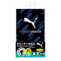 クツワ プーマ PUMA GIGAスクール クリーナークロス ブラック PM376BK 5個（直送品）