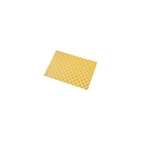パール金属 水洗いできる ランチョンマット ピンクカラー 44×30cm サフランイエロー 198096 1個（直送品）
