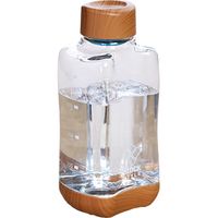パール金属 水筒　直飲み　プラスチック　ブロックスタイル　アクアボトル　500ml　ウッド調 313018 1個（取寄品）
