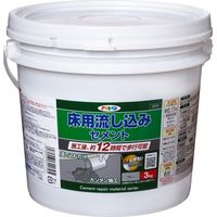 アサヒペン 床用流し込みセメント グレー 3KG AP9018916 1缶