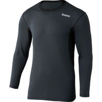 おたふく手袋 BTデュアルメッシュ ロングスリーブ クルーネックシャツ JW-602-2113512 1枚（直送品）