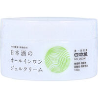 日本盛 日本酒のオールインワンジェルクリーム 180g 4904070080305 1個（直送品）