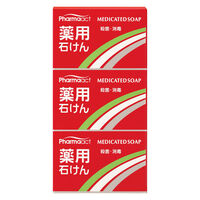 ファーマアクト 薬用石けん 3個パック 1セット（1個×3） 熊野油脂