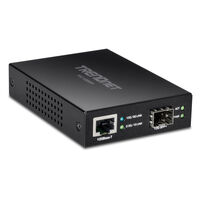 TRENDnet 10GBASE-T SFP+光メディアコンバータ TFC-10GSFP/A 1個（直送品）