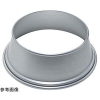 スギコ産業 アルミ丸皿枠 7.5インチ用 67-8125-77 1個（直送品）