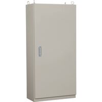 日東工業ソリューション営業部 Nito 自立制御盤キャビネット E40ー919A 片扉 ライトベージュ色 E40-919B 1個（直送品）