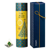 ルピシア Christmas Tea 2026 ～ Buche de Noel ～限定筒缶 1缶(10バッグ入) ティーバッグ