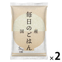 毎日のごはん　10kg(5kg×2袋)　精白米 国産ブレンド米 木徳神糧 オリジナル