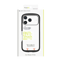 トリニティ iPhone 17 Pro ケース クリア×ブラック TR-IP25M3-LDSL-CLBK 1個（直送品）