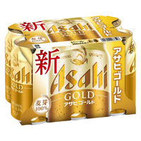 アサヒビール アサヒ ゴールド 缶 350X6 x4 4901004066596 1セット(4個)（直送品）