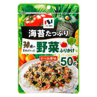 ニコニコのり 30種の素材 野菜ふりかけ 50g x10 4902122053628 1セット(10個)（直送品）
