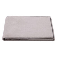 無印良品 ループ付きパイル織ハーフケット １４０×１００ｃｍ グレー  良品計画