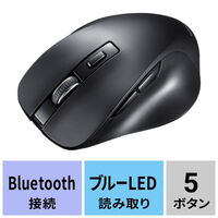 サンワサプライ  BluetoothブルーLEDマウス（5ボタン・ブラック） MA-BB518BK（直送品）