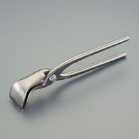 エスコ 45x253mm 板金つかみばし EA627MG-18 1丁（直送品）