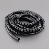 エスコ 8mmx5m スリットチューブ(黒) EA944BX-121 1セット(10本)（直送品）