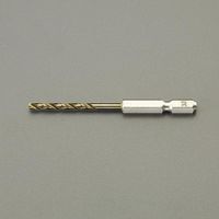 エスコ（esco） 4.5mm ドリルビット（1/4”六角軸/Co-HSS） 1セット（10本） EA824DJ-4.5（直送品）