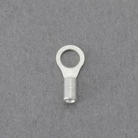 エスコ 8.0ー 5.0 [丸形]裸圧着端子(5個) EA538MA-41 1セット(75個:5個×15パック)（直送品）