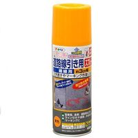 エスコ 400ml 道路線引スプレー(黄・3cm幅) EA942CA-17 1セット(5本)（直送品）