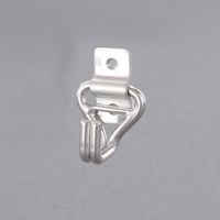 エスコ 18x36mm/33mm フック型ハンガ(ステンレス製) EA638EC-62 1セット(10個)（直送品）