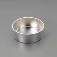 エスコ φ100x50mm カップ(ステンレス製) EA508SB-151A 1セット(10個)（直送品）