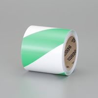 エスコ 100mmx9.1m 蓄光テープ(緑/白) EA983G-54G 1巻（直送品）