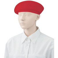 KAZEN（カゼン） ベレー帽 アカ フリー APK483-7 1個（直送品）