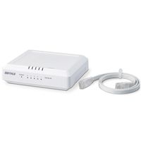 バッファロー　LSW3-GT-5EP/CW　Ｇｉｇａ対応　５ポート　スイッチングＨｕｂ　ＬＡＮ　ケーブル付　１台　（直送品）