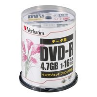 PCデータ用DVD-R 4.7GB 16倍速 DHR47JPP バーベイタム