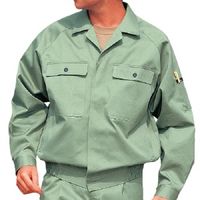 ミドリ安全 作業服 長袖 ブルゾン M6476 5L アースグリーン 3110001709 1点（直送品）