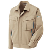 ミドリ安全　エコ帯電防止　男女ペアブルゾン　ＲＣ５８０　上　ベージュ　１着