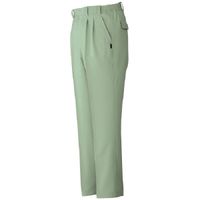 ミドリ安全 作業服 男性用 スラックス 帯電防止 G306 5L グリーン 3112108109 1点（直送品）