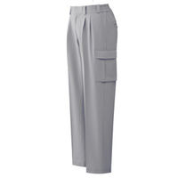 ミドリ安全 作業服 カーゴパンツ 帯電防止 VE51C S シルバーグレー 3112116703 1点（直送品）