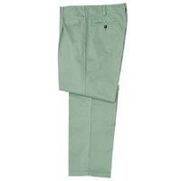 ミドリ安全 作業服 男性用 スラックス M5608 76cm アースグリーン 3112190703 1点（直送品）