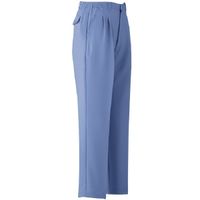 ミドリ安全 女性用 作業服 スラックス 帯電防止 L303 17号 ブルー 3116101508 1点（直送品）