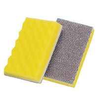 カウゼル スポンジタワシ アロティーX 黄 10個 4080200504 1パック(10個)（直送品）