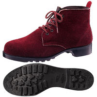 ミドリ安全 JIS規格 安全靴 耐熱 中編上 ハイカット V362 28.0cm 茶 1010020315 1足（直送品）