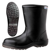 ミドリ安全 JIS規格 安全靴 半長靴 ES240 eco 静電 25.5cm ブラック 1342060310 1足（直送品）