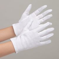 ミドリ安全 品質管理用手袋 綿スムス マチ付 M 12双入 4045013120 1ダース(12双)（直送品）
