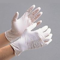 ミドリ安全　ニトリル手袋　ベルテ　７５１Ｋ　粉なし　ホワイト　１セット（100枚入）